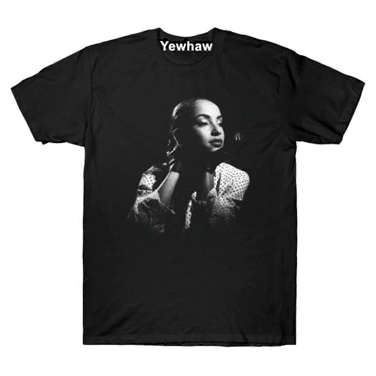 Black Style Sade Adu Singgle T-shirt