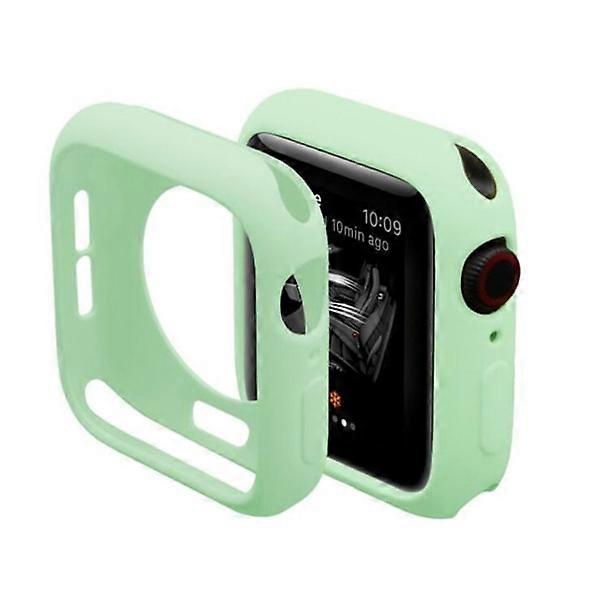 Shock-Absorbing Silicone Protective Case - iWatch 1/2/3 Light Green 38mm