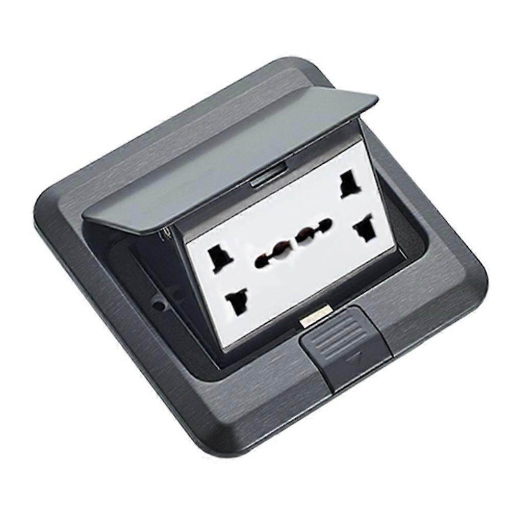 Prise de sol Durable �� 6 broches, sortie au sol, ��paisse, int��gr��e, cach��e, gain de place, mont��e au sol