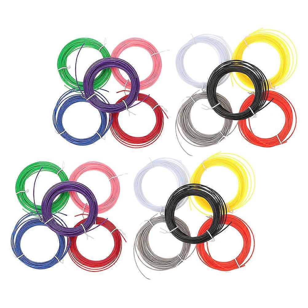 3D Pen Filament 40Pcs Pla Refills for Printer Printing Use
