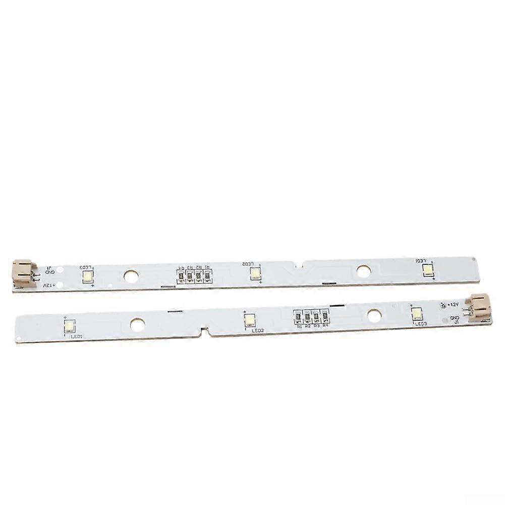 Refrigerator LED Light Strips Cool White Replacement for Hisense Rongsheng MDDZ162A 2pcs