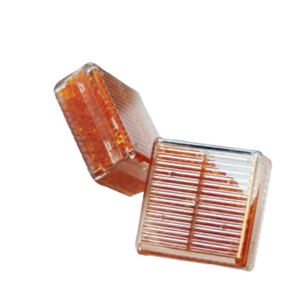 Moisture Absorber Wardrobe Box for Dehumidifying 2Pcs Orange Set