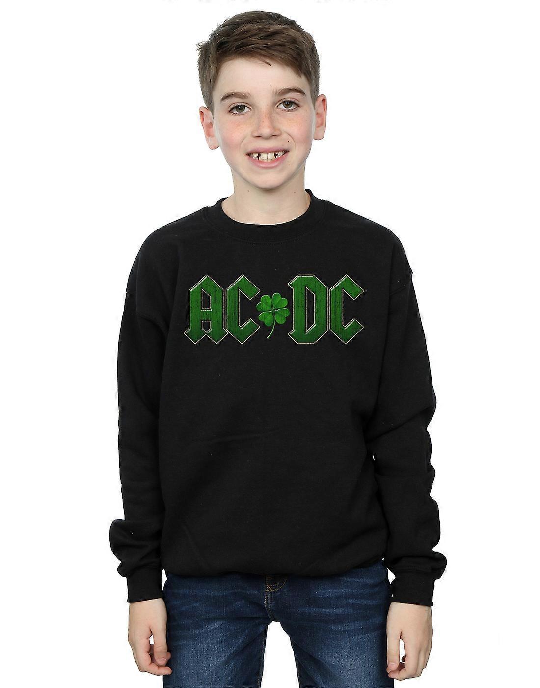 AC/DC Boys Shamrock Logo Sweatshirt