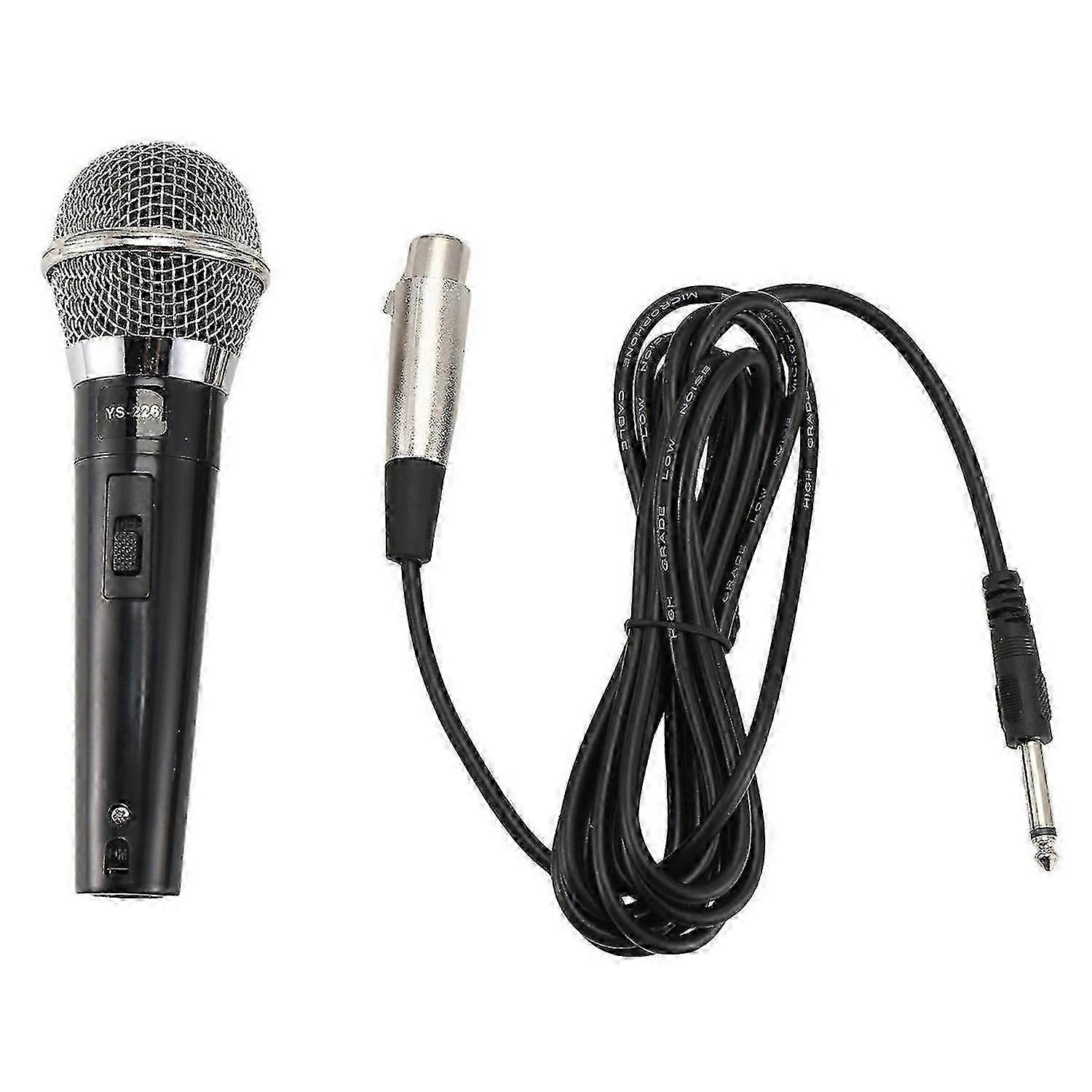 Handheld dynamic wired microphone for clear voice