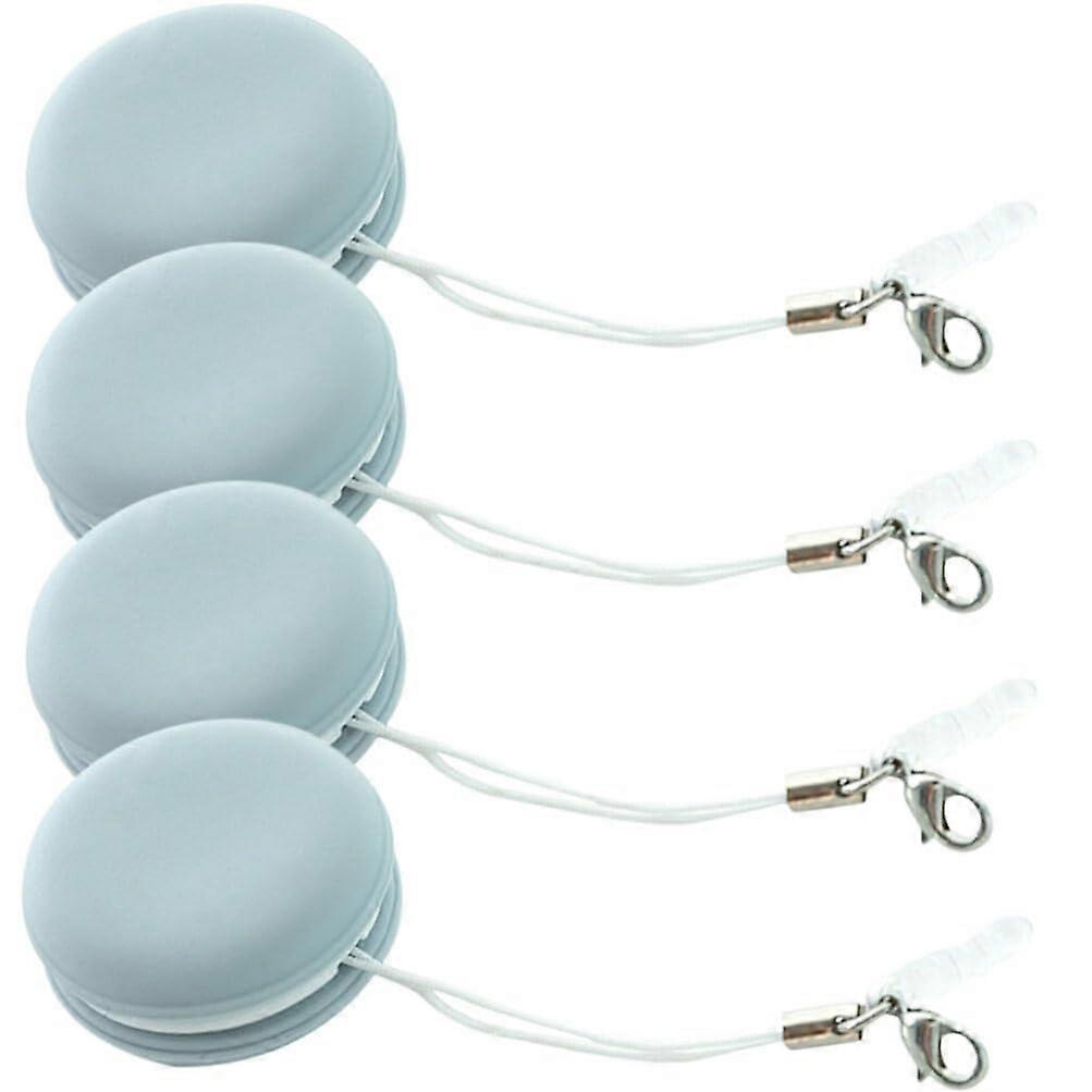 4pcs Macaron Shape Screen Cleaning Wipes for Phones Laptops Tablets Monitors Durable Material