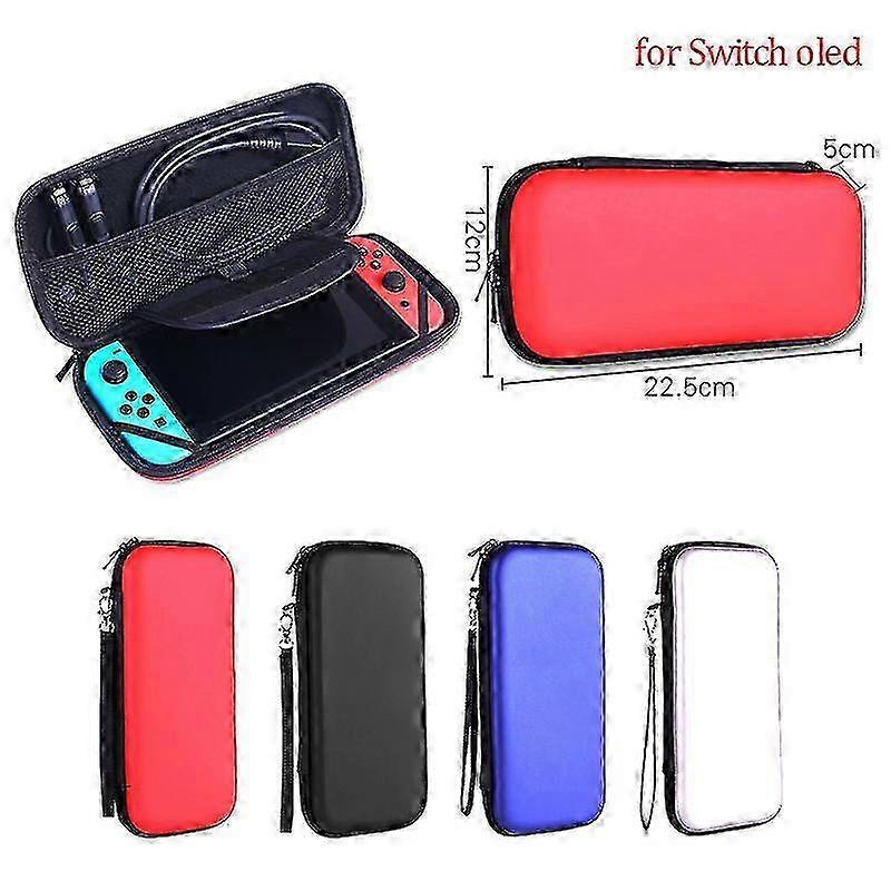 1pc Eva Carrying Case For Nintendo Switch Oled Protective Case Storage Bag Cover