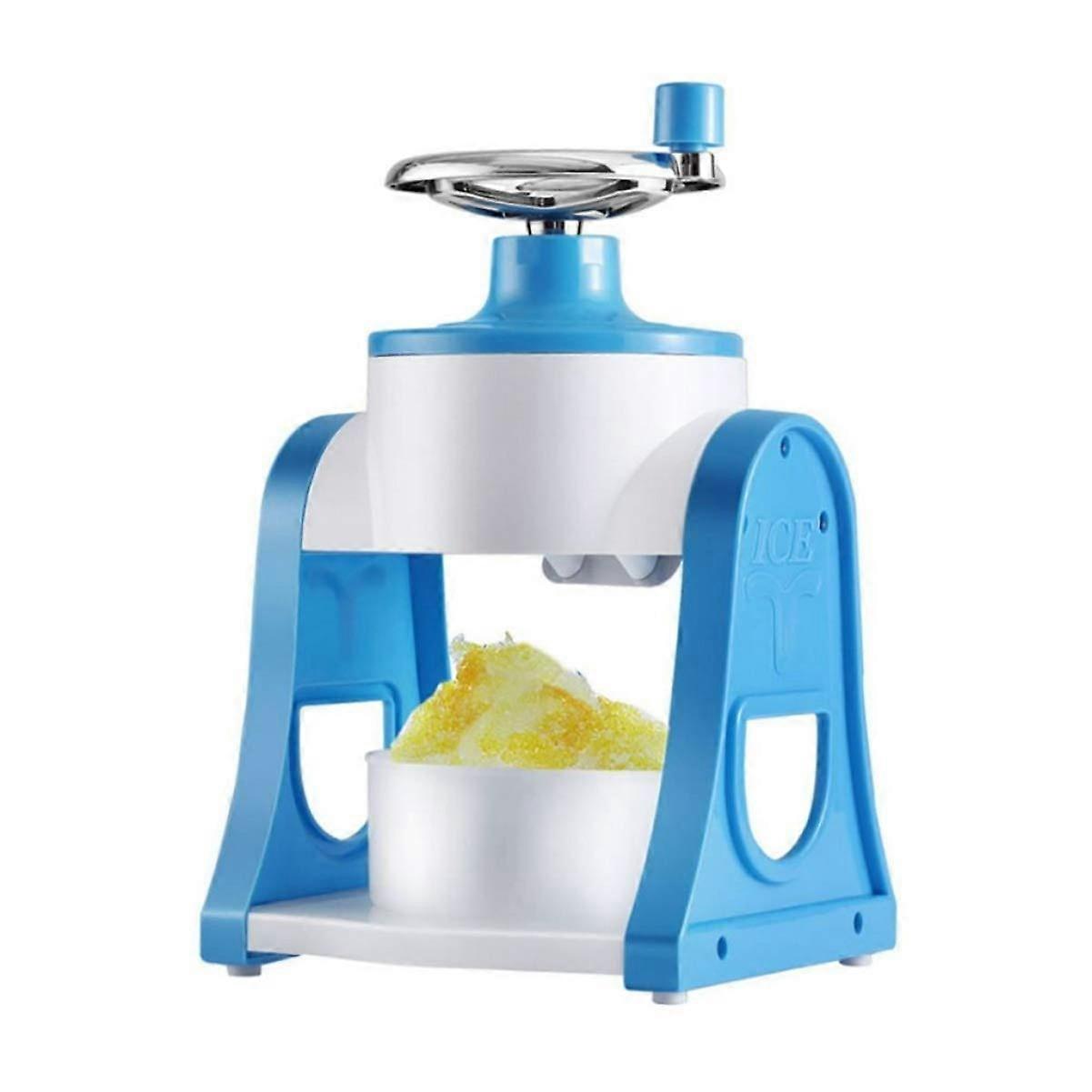 Manual Ice Crusher Shaved Ice Maker Easy Operation for Snow Cones and Summer Drinks
