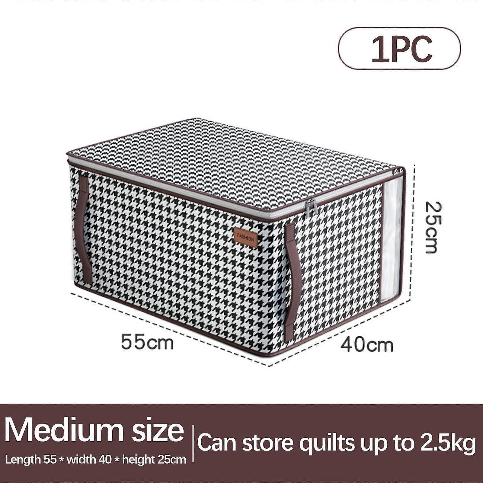 Visual Clothes Storage Bag Wardrobe Sorting Storage Box Portable Storage Bag