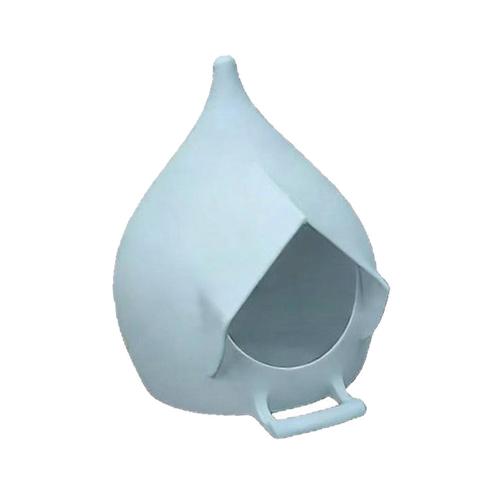 Large Capacity 3D Printed Hanging Bird Feeder for Multiple Birds Weather Resistant Construction  White