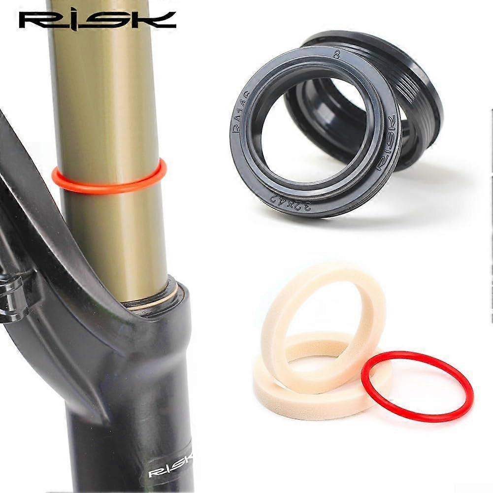 Mountain Bike Fork Dust Wiper Seal Kit 36mm Suspension Front Fork Replacement Tool