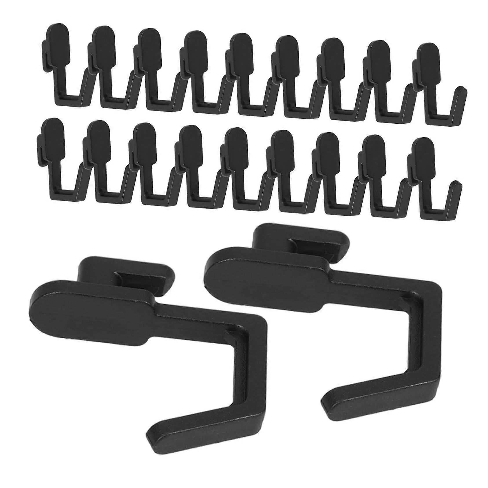 20pcs Heavy Duty Pegboard Hooks Accessories for Garage Kitchen Workshop Wall Organization