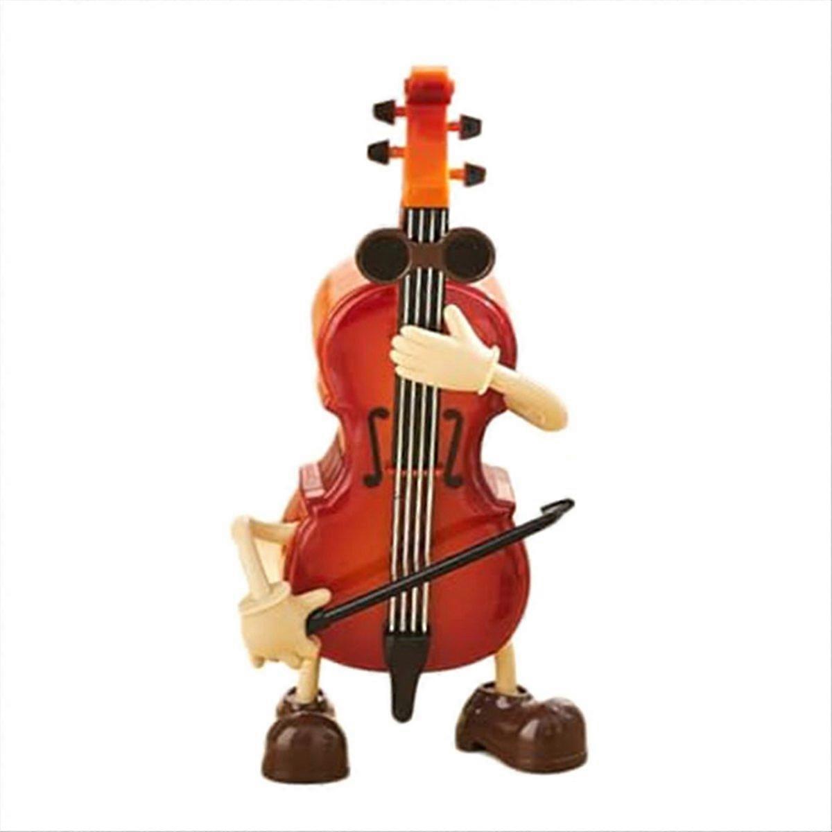 Automatic Swing Guitar Violin Music Box,Desktop Decorative Ornament,B