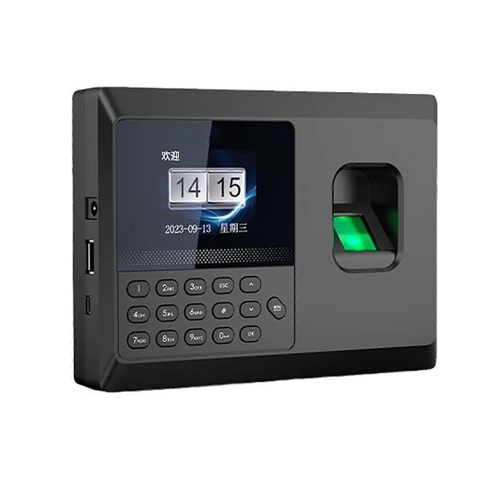 Fingerprint Time Attendance Machine with Fast Recognition and USB Data Export for Small Businesses