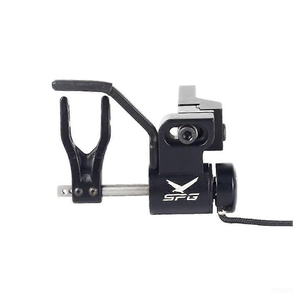 Drop Away Arrow Rest for Hunting with FourWay Adjustable Scales and Compact Precision Control