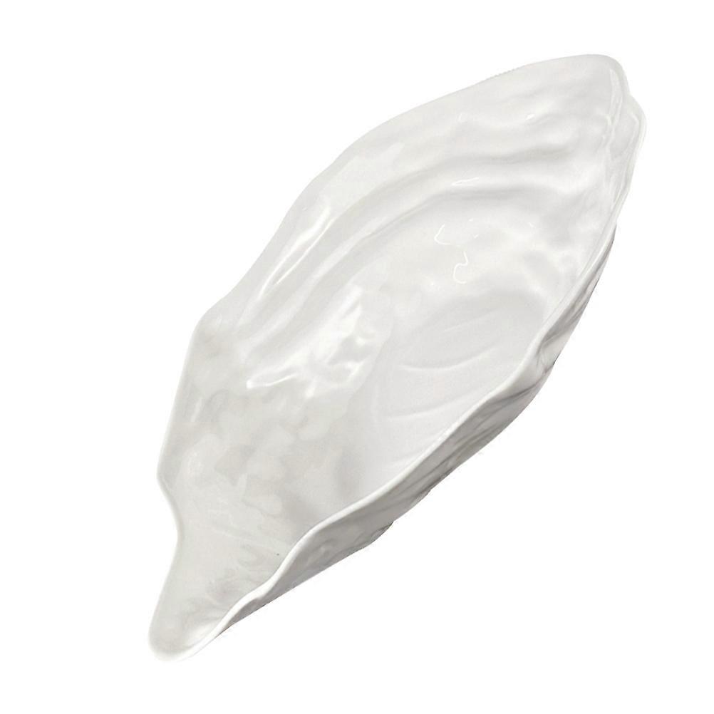 Ceramic Oyster Tray Snack Tray Serving Plates for Home Use