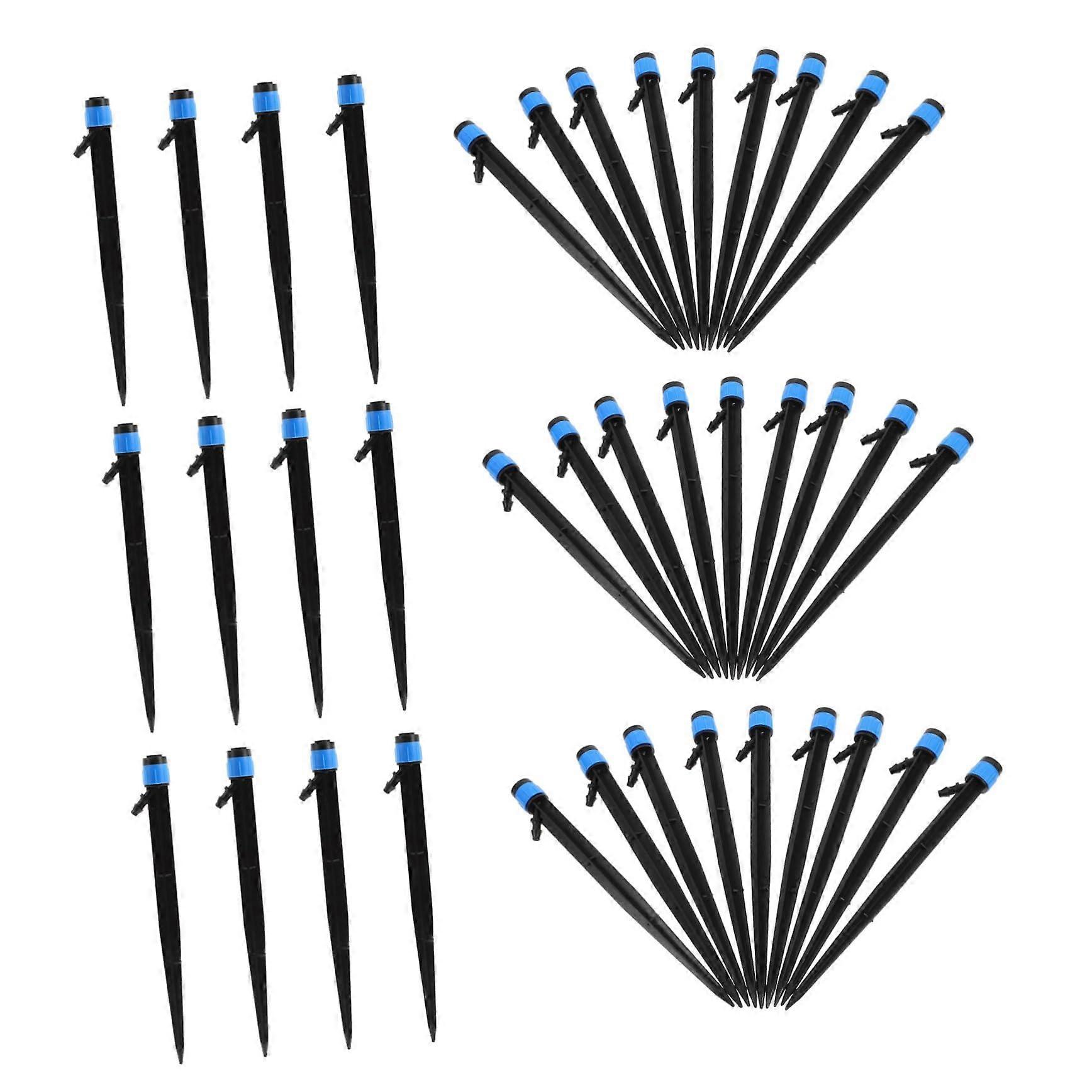 50pcs Drip Irrigation System Nozzles and Plugs Set for Precise Garden Watering