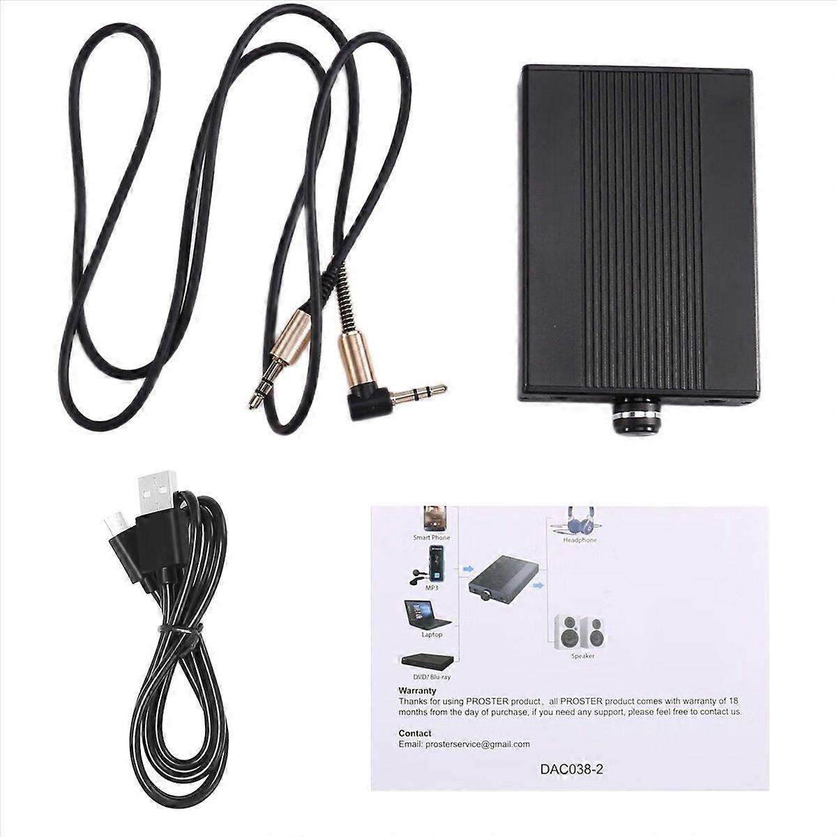 16-150 Ohm HiFi Headphone Earphone Amplifier Adjustable Audio Amp