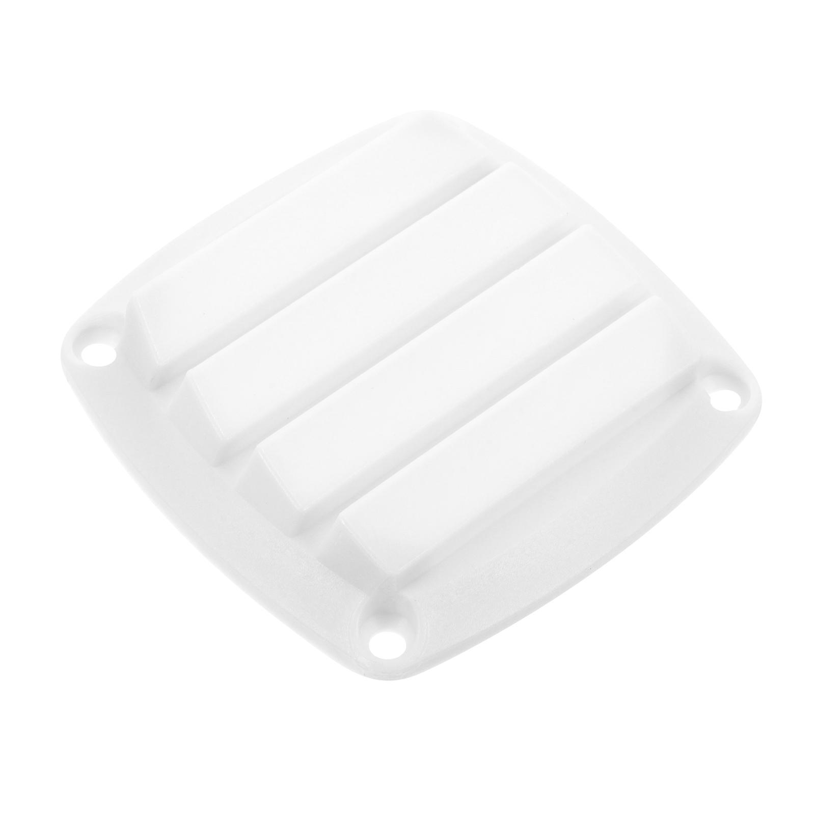 Rv Vent Cover Louvered Vent for Marine Ventilation White