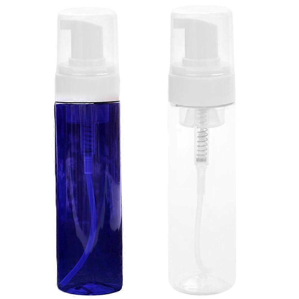 Portable Cosmetics Bottle Press-Type Empty Bottle for Storage Use 2Pcs