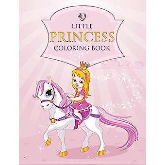 Liten prinsessa målarbok