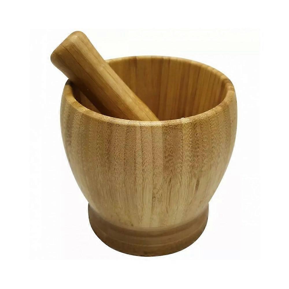 Kinghoff kitchen bamboo mortar 11cm 40216