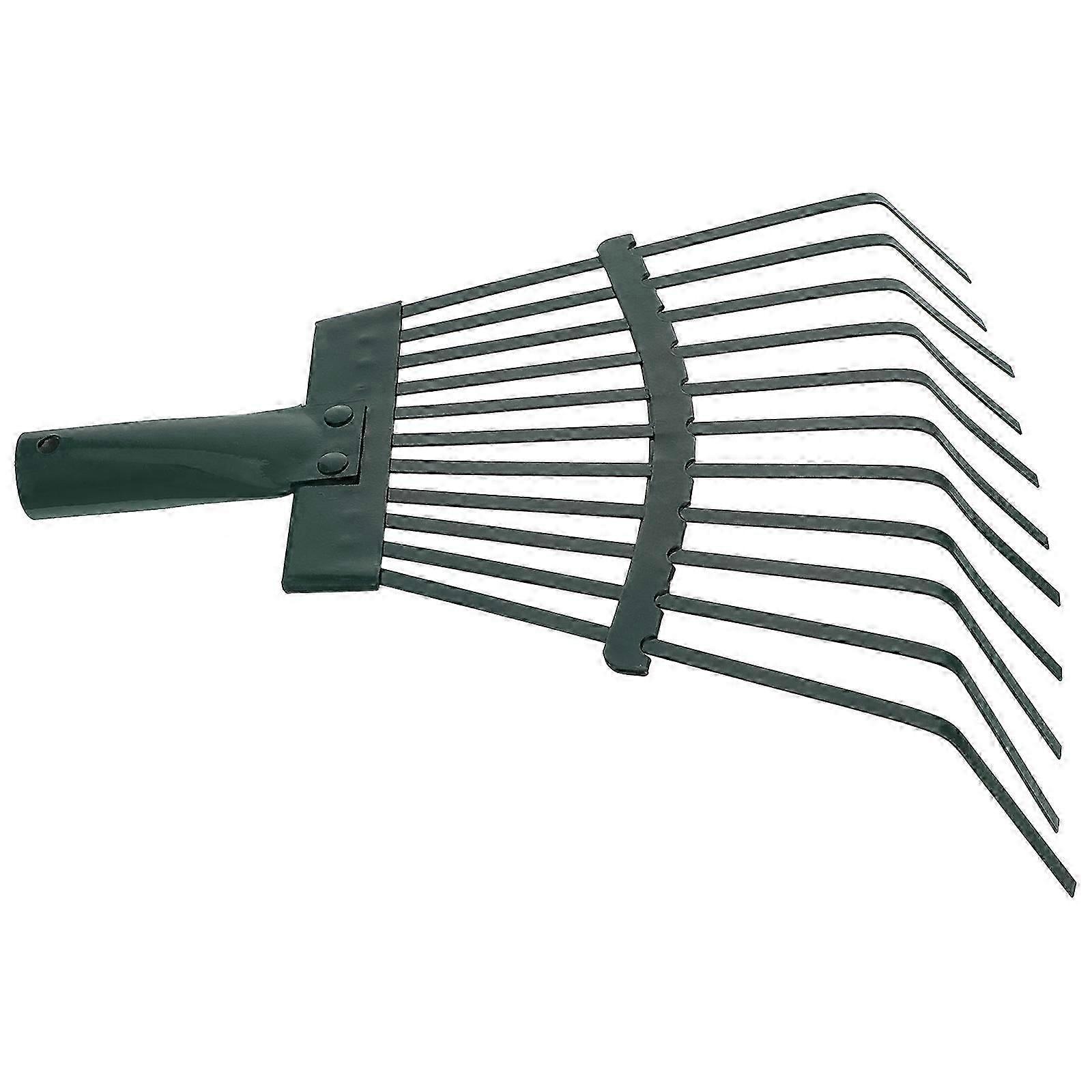 Carbon Rake for Garden Cleaning Plastic Shrub Rake