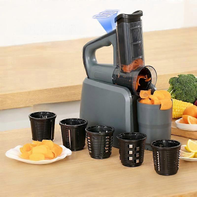 Electric Vegetable Cutter Automatic Multifunction Slicer & Chopper with Digital Display for Home Kitchen