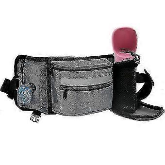 Pet training bag, dog outing portable snack bag, dog walking bag, multi-use garbage pickup bag, dog training waist bag