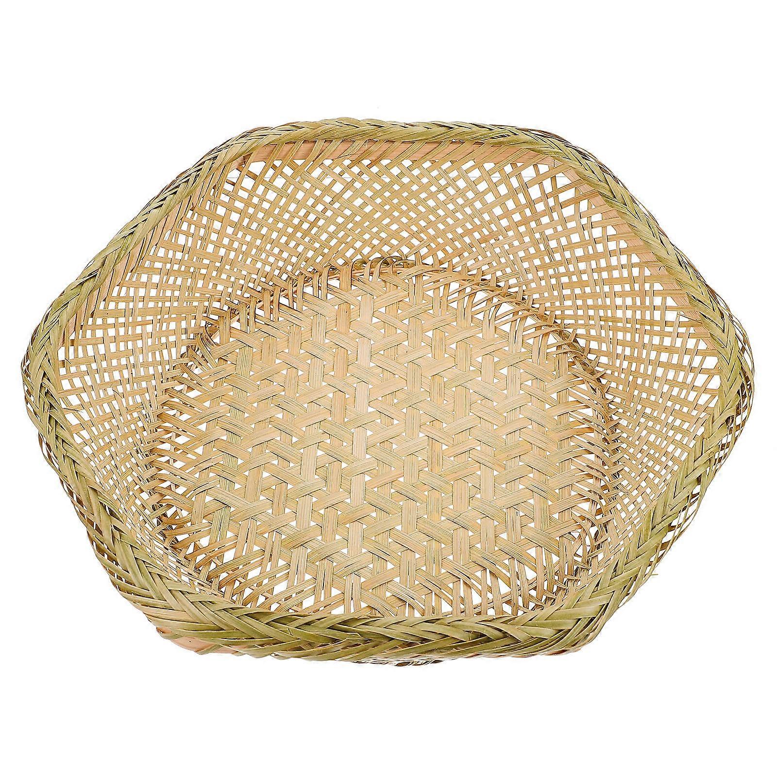 Household Filter Basket Hexagonal Fruit Tray for Storage Use 1Pcs