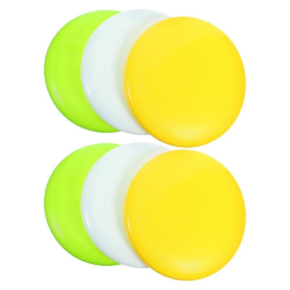 Disc Golf Professional Midrange Disk for Training 6Pcs Pe Material Pack