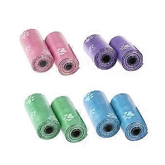 Eco-Friendly Degradable Pet Poop Bags, 12 Rolls, Textured for Easy Opening, Strong and Durable Waste Bags for Dogs and Cats