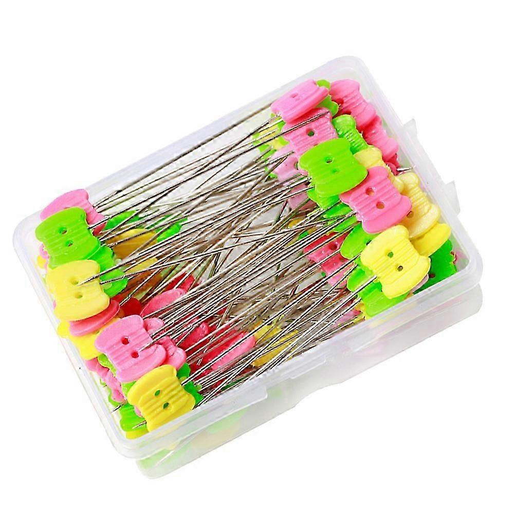 Button Head Pins Sewing Needle for DIY Craft 50Pcs Multicolor Set