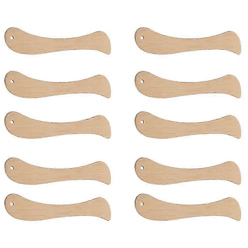 10 Pcs Bone Folder Tool Handmade Leathercraft Accessories Paper Scoring Tool