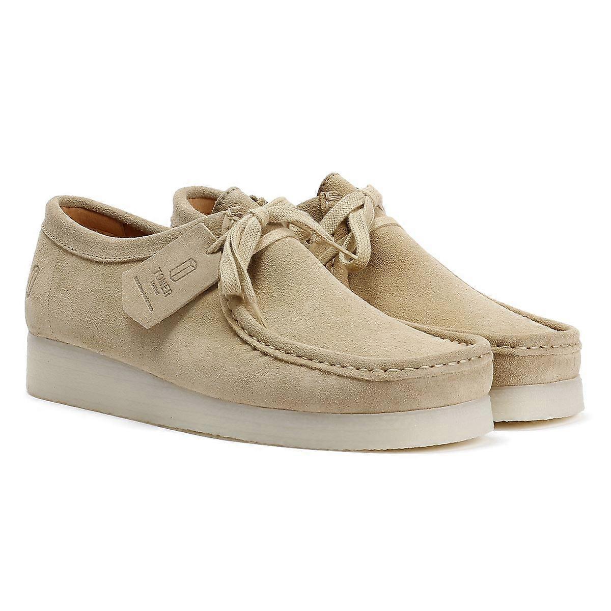 TOWER London Apache Sand Suede Shoes