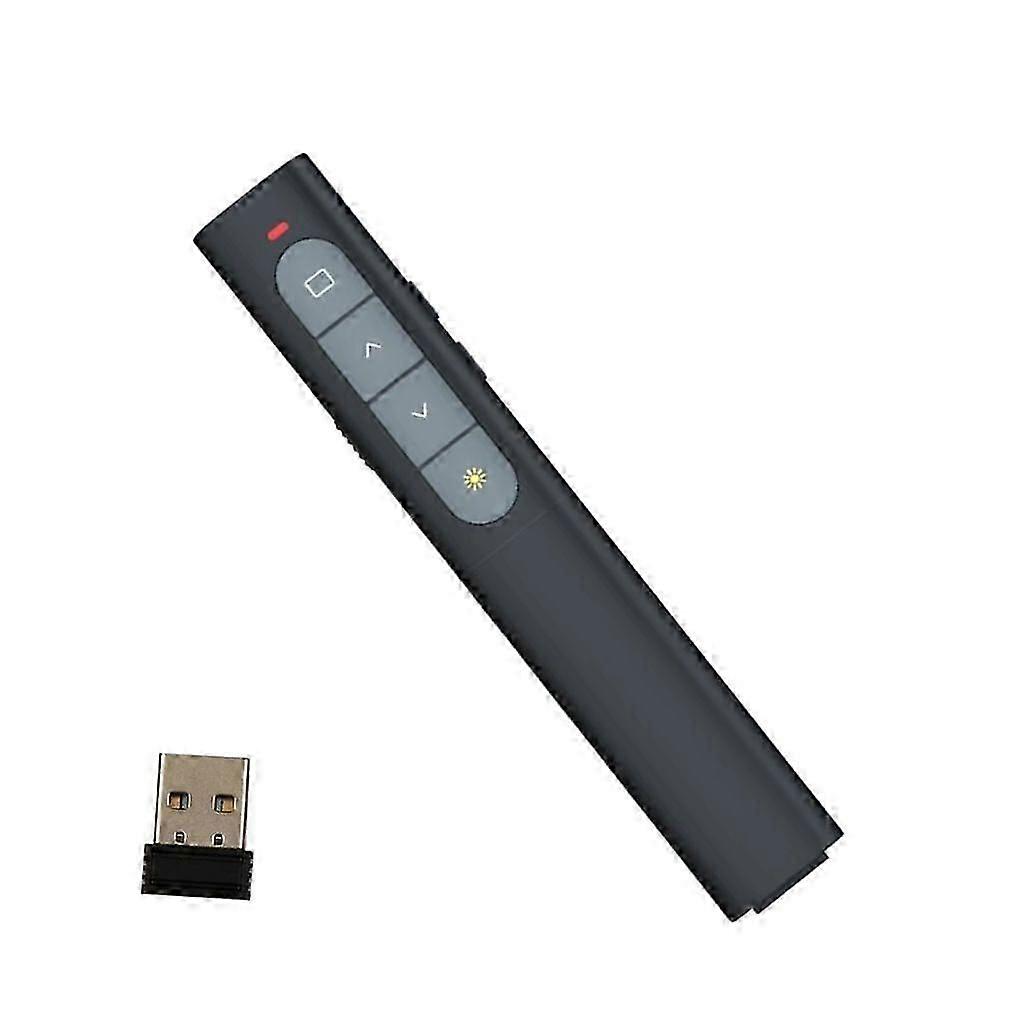 New Wireless Presenter USB 2.4G Pointers Presenter Multimedias Flip Pen