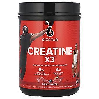 SIXSTAR, Creatine X3™, Fruit Punch, 2.19 lbs (993 g)