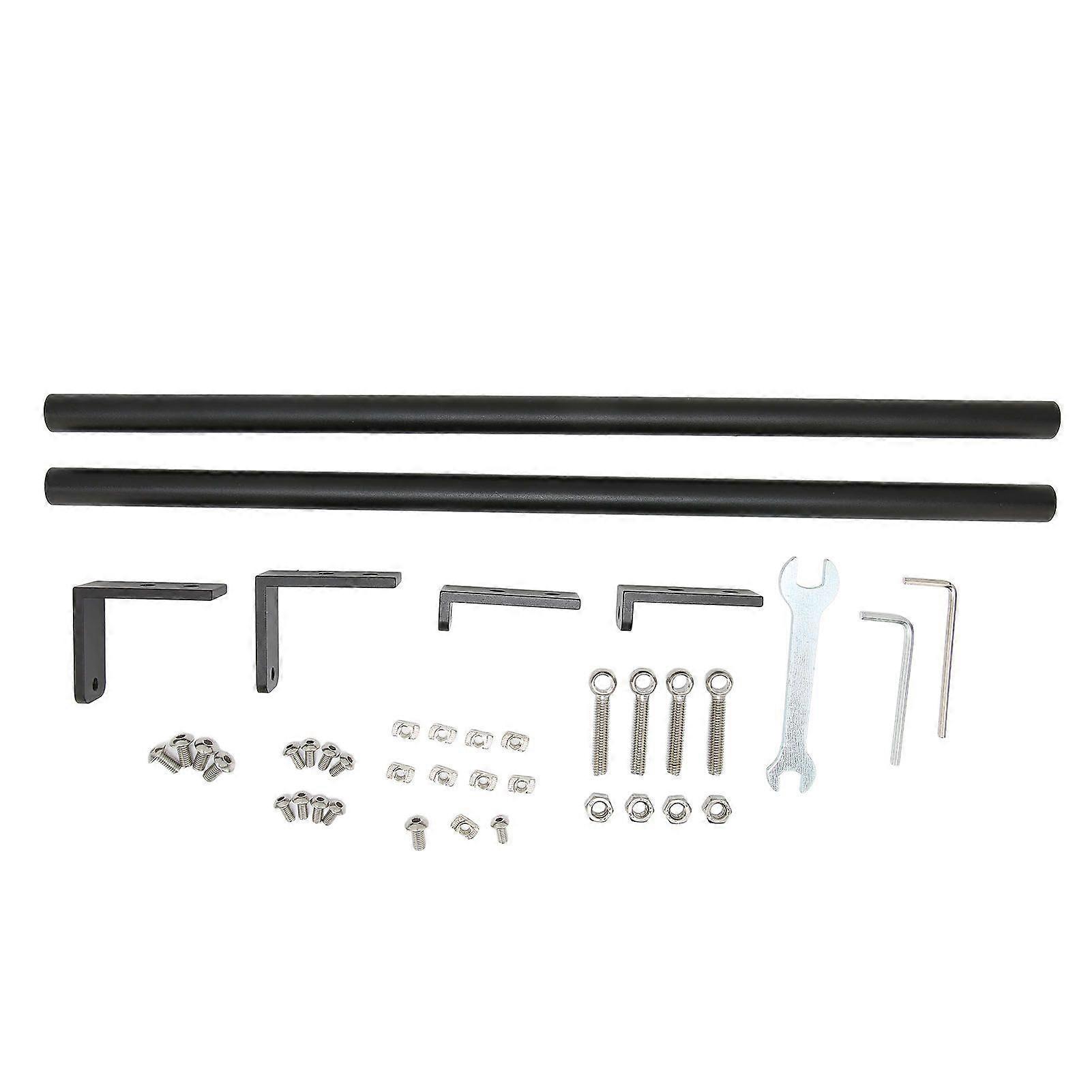 3D Printer Supporting Rod Set Increase Stability Complete Tools Easy Installation 3D Printer Pull Rod Kit for Ender 3