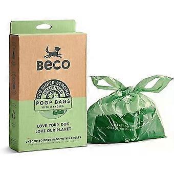 - 120 Bags - 1 piece (Disposable, Scent Free, PE Plastic)