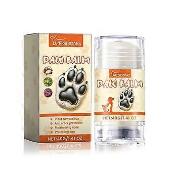 40g Pet Paw Protection Balm Dog Foot Moisturizer Household Pet Paw Balm Pet Cat Foot Care Cream Cleaning Supplies