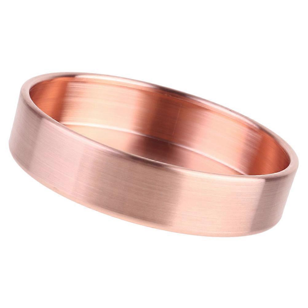 Plateau rond violet pour divers objets, 1 pièce