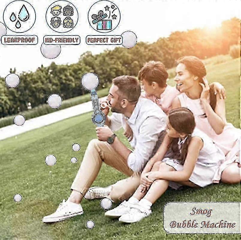 Elastic Smog Bubble Machine, Automatic Magic Smoke Bubble Blower Machine