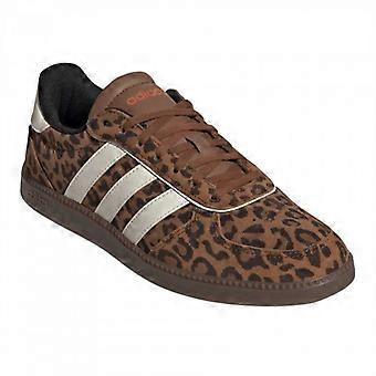 Adidas Womens/Ladies Leopard Print Leather Shoes