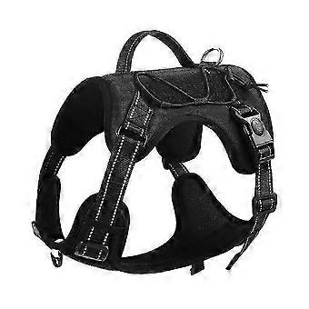 Durable Large Dog Vest Harness Explosionproof Tactical Pet Chest Straps Labrador Greyhound Reflective Harnesses Dogs Accessories-Yvan