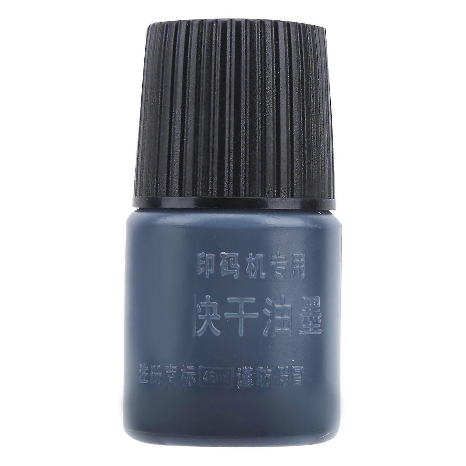 12Pcs Quick Dry Ink Coding Machine Black Waterproof FastDrying Without Fading Hardware Tools