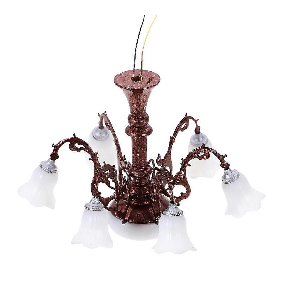Miniature Model Chandelier Tiny House Ceiling Lamp Sand Table Ceiling Light Model