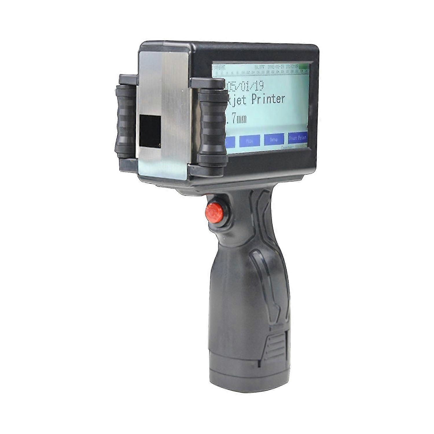 Handheld Inkjet Printer Date Logo Laser Encoder Label QR Code Barcode Touch Screen