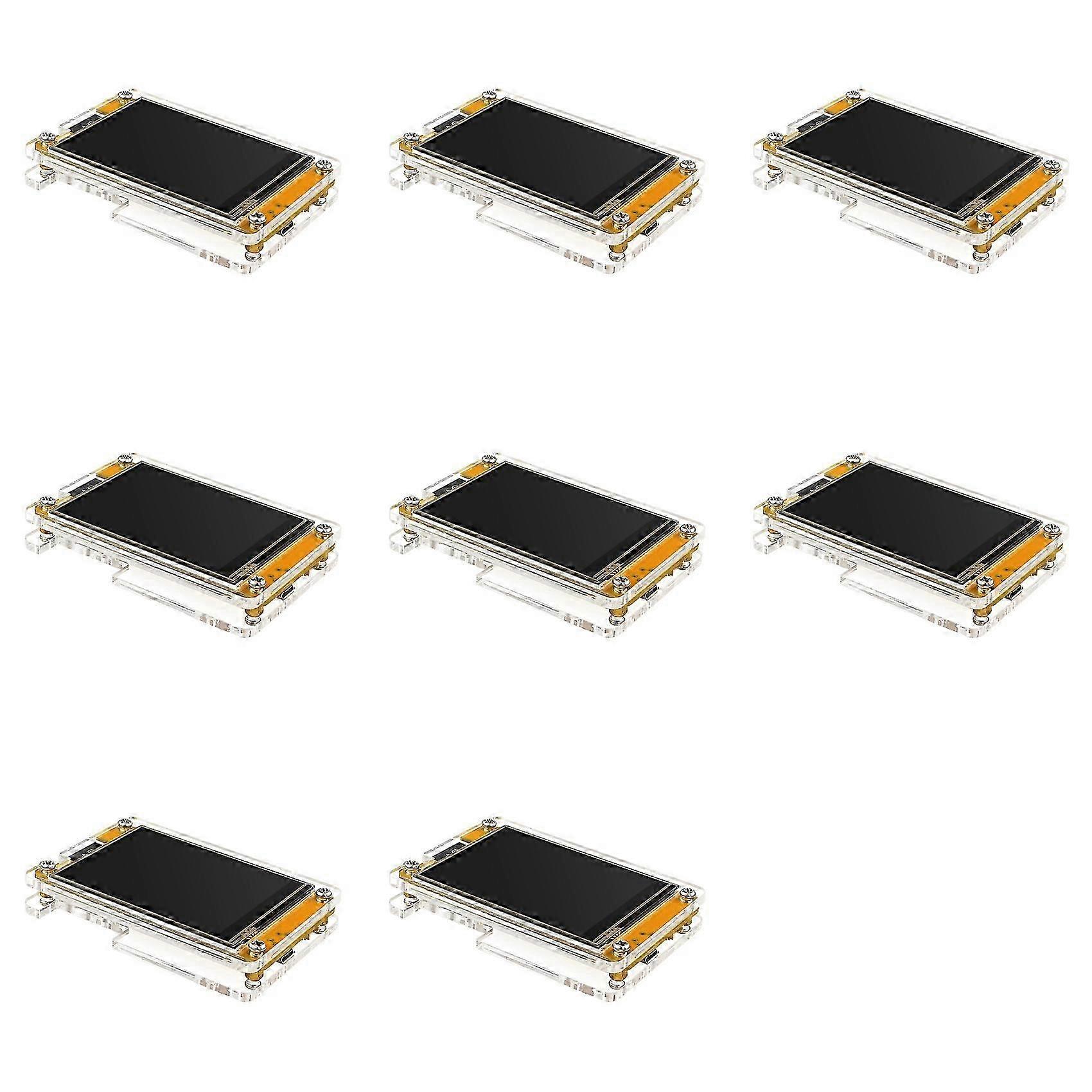 8X Acrylic Case compatible with 2.8 Inch Display Screen ESP32 Development Board LCD TFT Module with Touch WROOM Protective Shell