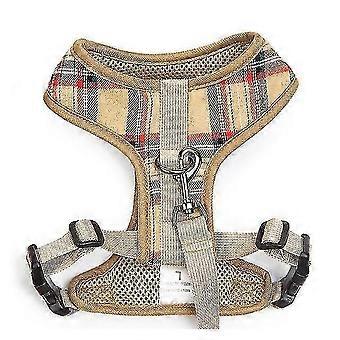 Pet Harness and Leash Adjustable Vest Harness with for Cat Dog Kitten Puppy Rabbits Size XL
