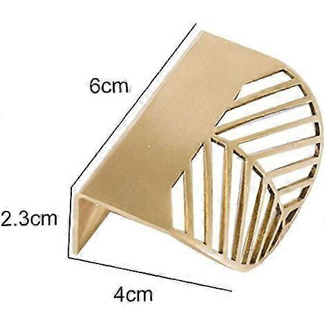 4pcs Kitchen Cabinet Handle Copper Door Drawer Pulls,Small