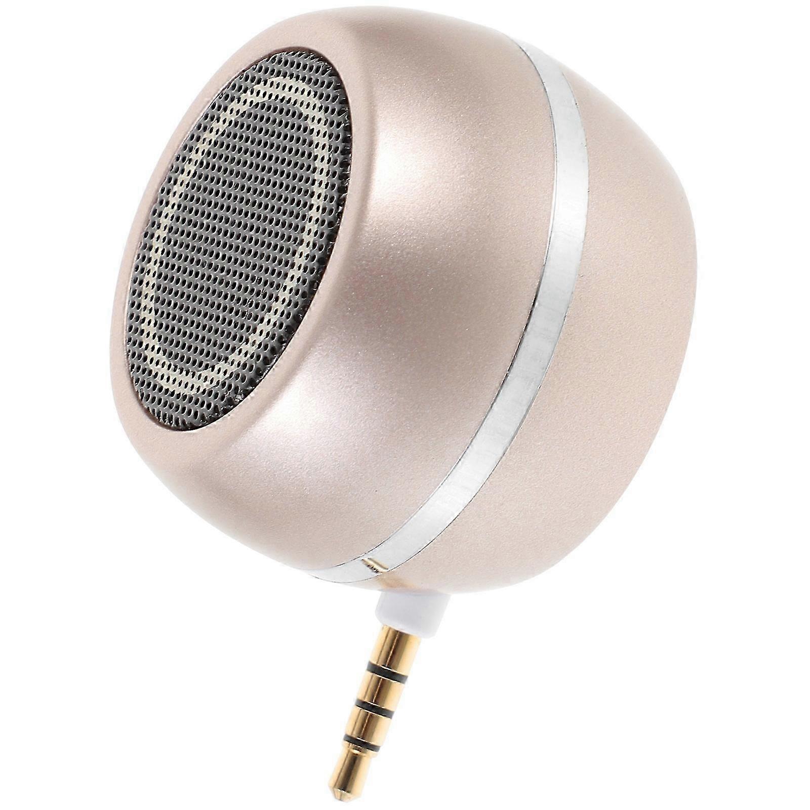 Wired Speaker 3.5mm AUX Input USB Rechargeable Desktop Speaker Accessory
